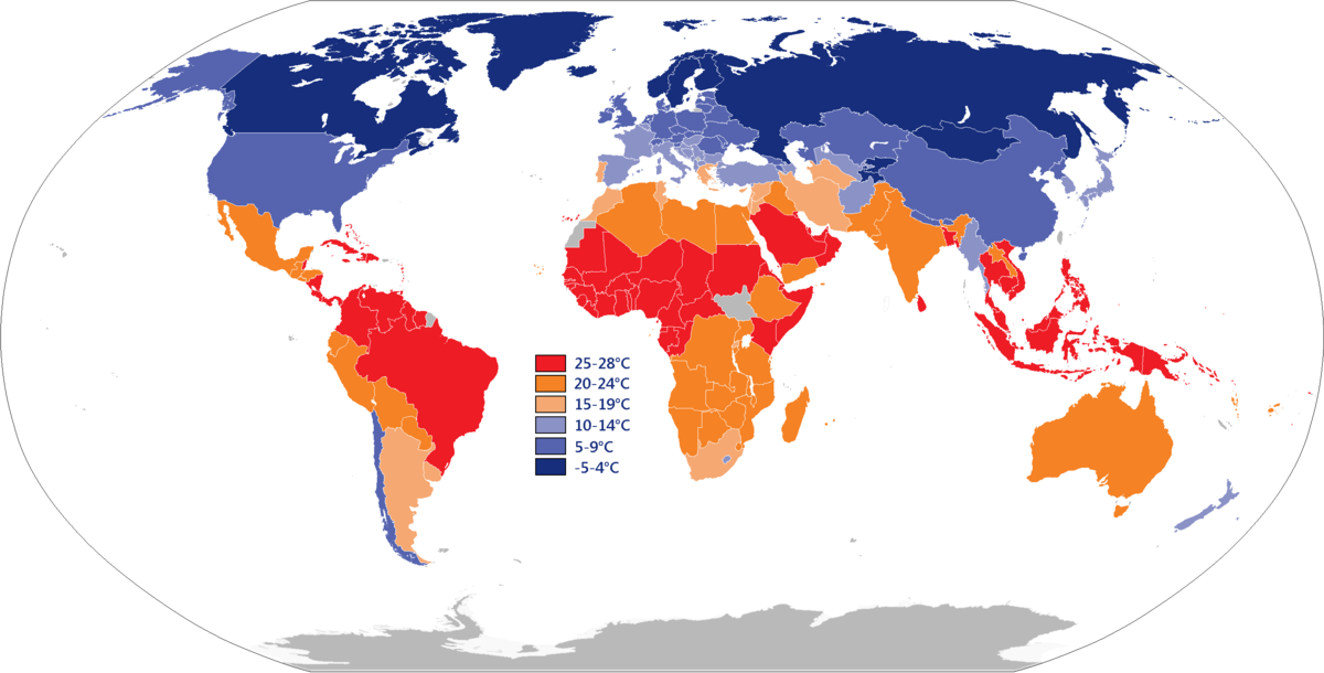 average summer temperature in russia