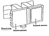 The CIA's drawing of the radar's array