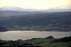 View of the Børsa area