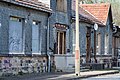 Deutsch: Detailaufnahme des Bahnhofs Friedrichroda. This is a photograph of an architectural monument. It is on the list of cultural monuments of Friedrichroda.