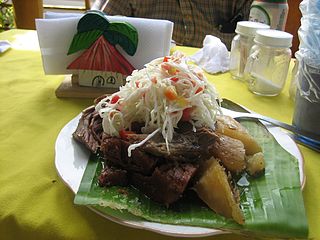 <span class="mw-page-title-main">Vaho</span> Traditional Nicaraguan Dish