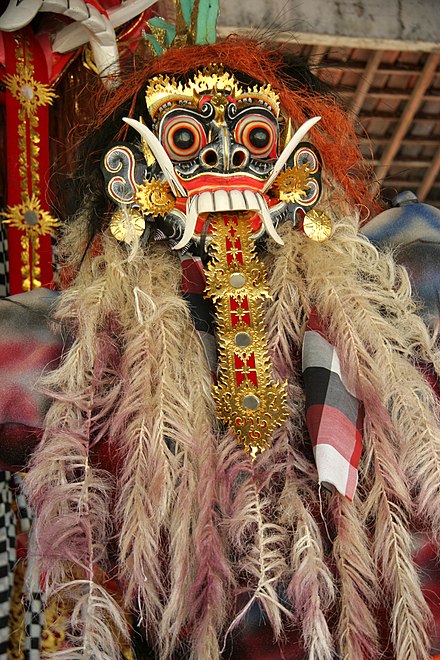 Dancer's mask, Bali