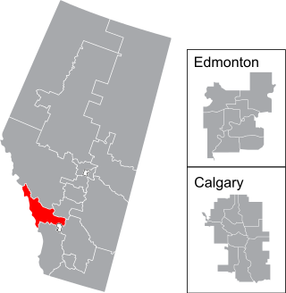 <span class="mw-page-title-main">Banff—Airdrie</span> Federal electoral district in Alberta, Canada