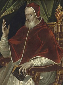 Bartolomeo Passarotti (disciple) - Portrait du Pape Pie V.jpg