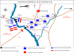 Carte vectorisée, en couleur et en français