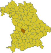 Neuburg-Schrobenhausen kartalla