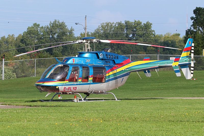 File:Bell 407 Niagara Helicopters C-FLYD, CPQ3 Niagara Falls Heliport, Canada PP1380221302.jpg