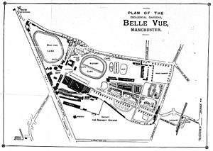 Plan of the gardens from the official guide published for the 1892 season Belle vue plan 1892.jpg