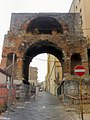 Benevento-antik Roma kalintisi Arco Sacramento