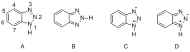 Tautômeros de benzotriazol e seus derivados