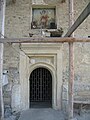 Portalul de intrare în biserică