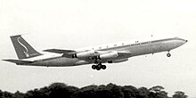 Sabena Boeing 707-329 in April 1960, shortly after delivery.