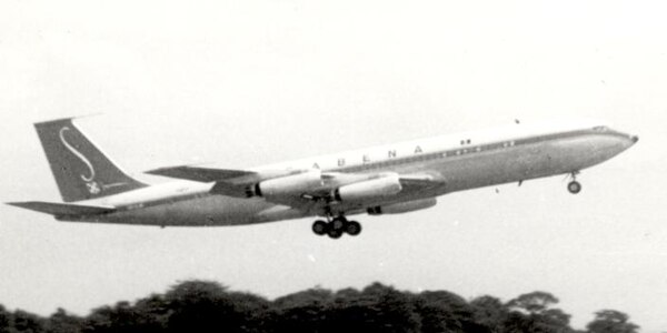 Sister Aircraft OO-SJA in 1960