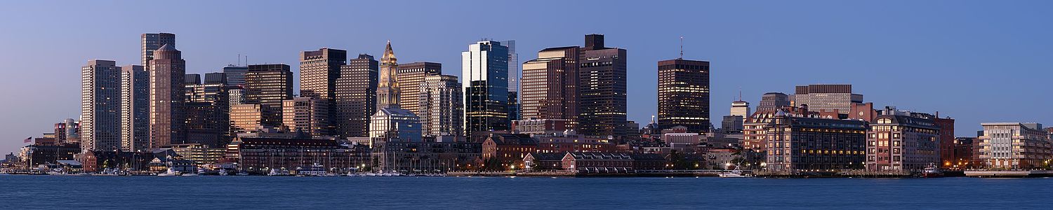 "Boston_skyline_from_East_Boston_November_2016_panorama_1.jpg" by User:King of Hearts