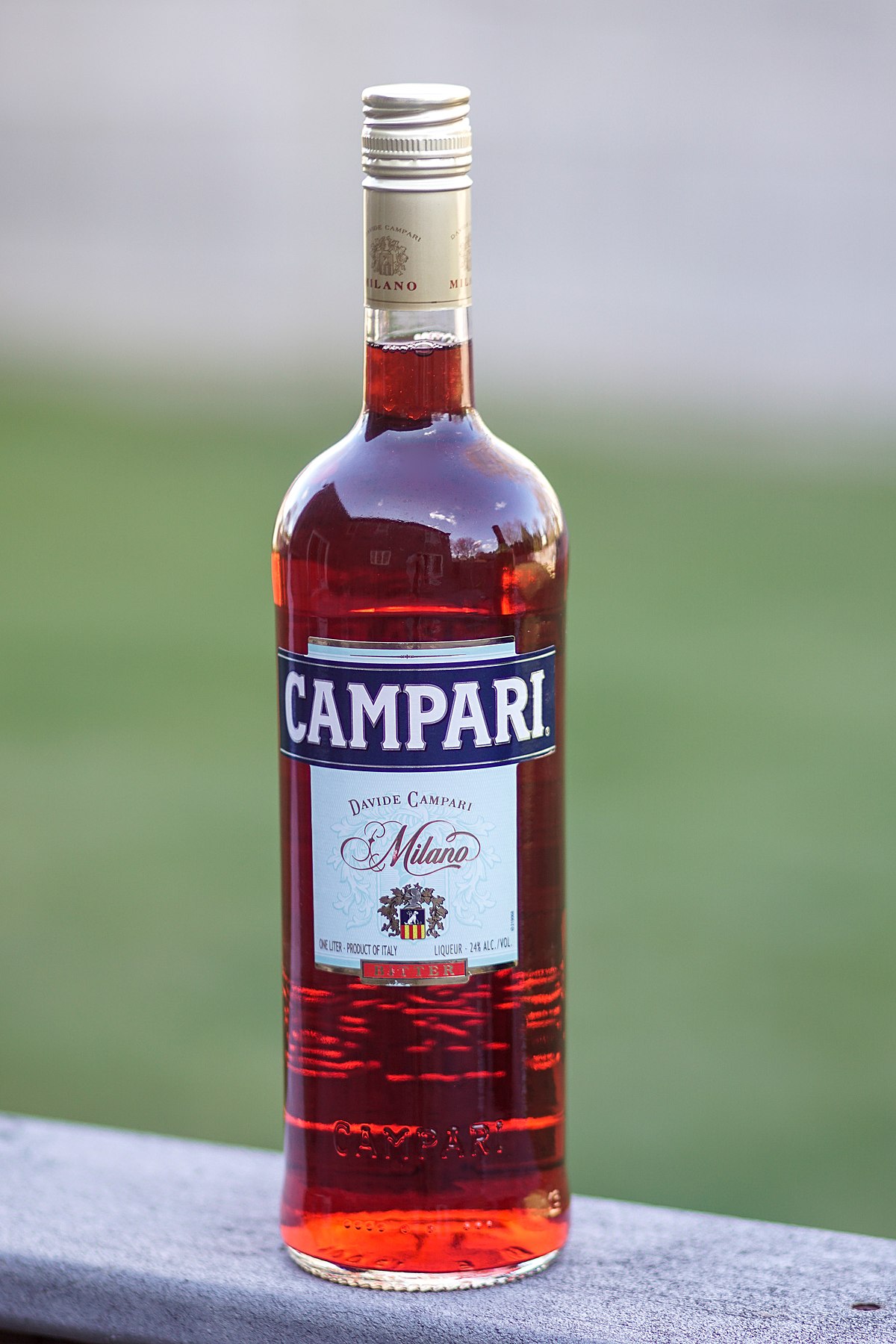 ufuldstændig Tøm skraldespanden køkken Campari - Wikipedia