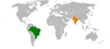 Thumbnail for Brazil–India relations