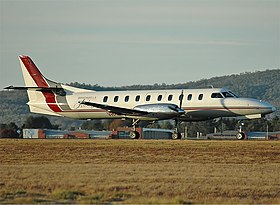 Fairchild SA227-AC Metro III авиакомпании Brindabella Airlines в международном аэропорту Канберры