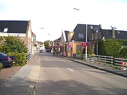 Straße Buorren in Akkrum