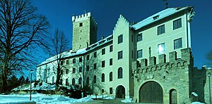 Falkenfels Castle from the east