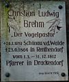 Christian Ludwig Brehm: Leben, Wissenschaftliche Arbeit, Geschichte der Brehmschen Vogelsammlung