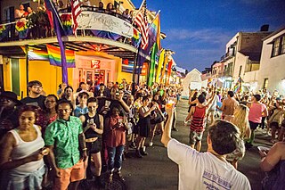 New Orleans Pride LGBT+ pride festival in New Orleans