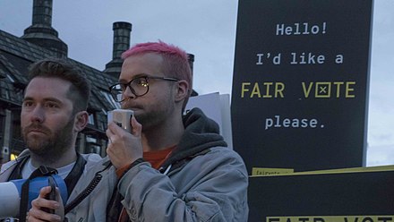 Canadian whistleblower Christopher Wylie who was the former director of research at Cambridge Analytica