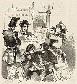 Napoleón Iii Bonaparte: Primeros años, Sucesión del bonapartismo, Lucha por el poder