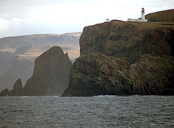 Cape Wrath from the sea