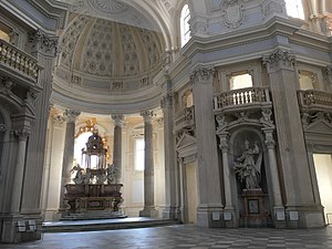 Interior of the chapel