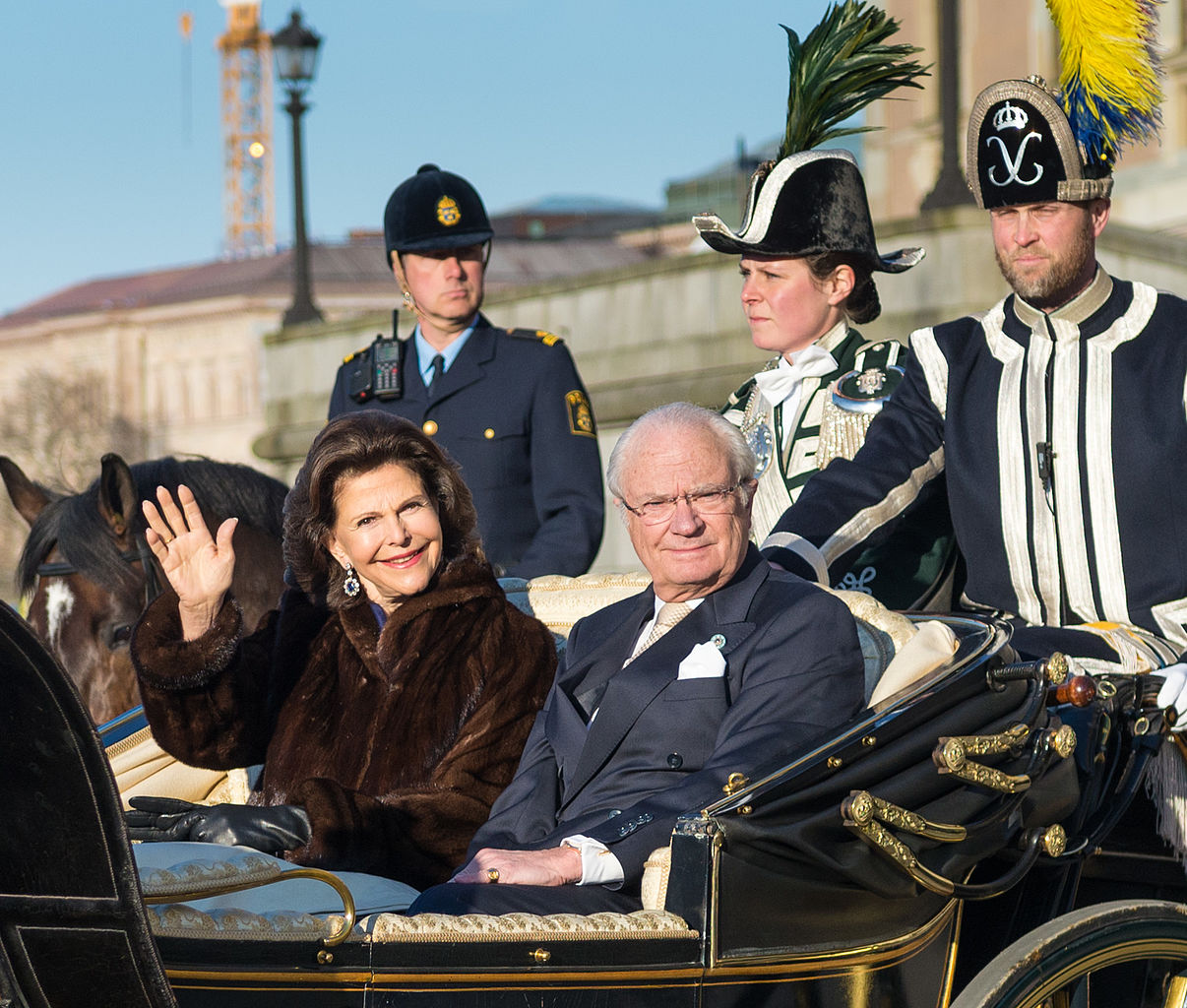 Carl XVI Gustaf y la Reina Silvia en Estocolmo. (Foto: Frankie Fouganthin/Wikimedia Commons/CC BY-SA 4.0)