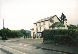 One of Caersws’ four local pubs in 2010.