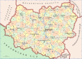 Administrative division of Central Chernozem Oblast in 1930