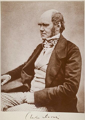 Darwin pictured shortly before publication