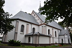 Kelahiran yesus dari Perawan Maria, gereja di Chechło