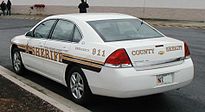 Prince george's County sheriff's Office, Sekolah Sumber daya Divisi Chevrolet Impala pada bulan desember 2006.