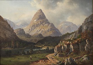 High Mountain. Copied after J.F. Eckersberg