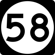 Circle sign 58