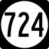 Značka State Route 724