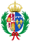 Escudo de Armas de María Luisa de Orleans, Reina Consorte de España.svg