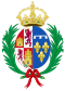 Stema Marie Louise de Orléans, regina consortă a Spaniei.svg