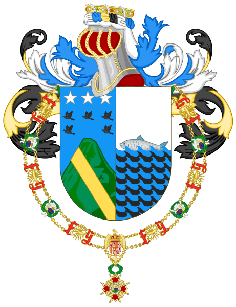 File:Coat of Arms of Mauricio Macri (Order of Isabella the Catholic).svg