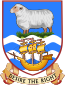 Officieel zegel van de Falklandeilanden