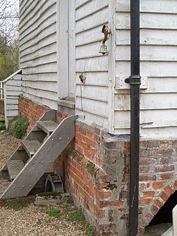 Coggeshall Abbey Mill - Flood Alarm, 1890s style - geograph.org.uk - 149641