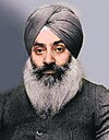 Photographic portrait of Raghbir Singh