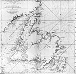 James Cook's 1775 Chart of Newfoundland