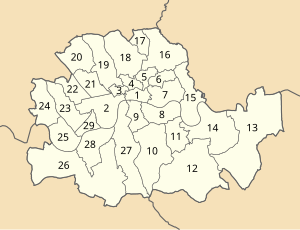 The Metropolitan Boroughs