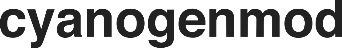 File:CyanogenMOD textlogo.svg