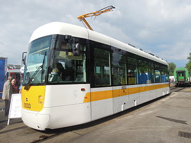 Tramvaj EVO1 na veletrhu Czech Raildays 2015