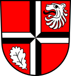 Coat of arms of the local community Rodder