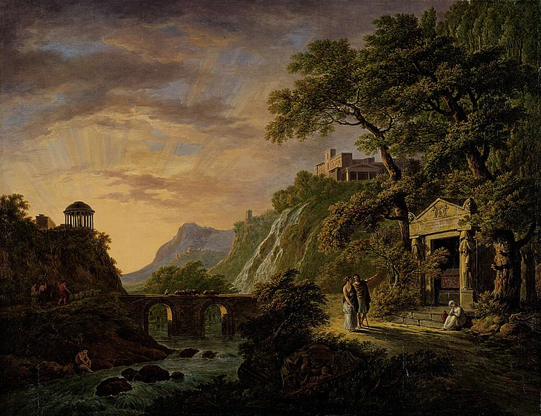 File:Daniël Dupré - Arcadisch landschap met ondergaande zon - SK-A-5015 - Rijksmuseum.jpg